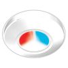 i2Systems Profile P1120 Tri-Light Surface Light - Red, Cool White & Blue - White Finish - Image 2