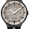 Porsche Design Flat Six Automatic Black PVD Steel Mens Watch Calendar Grey Dial 6350.43.94.1255 - Image 2