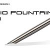 Porsche Design P3135 Solid Fountain Pen - Titanium - Fine Point - Image 2