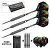 RED DRAGON Peter Wright Snakebite 3: 22g Tungsten Darts Set with Flights and Stems - Image 2