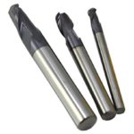 Wokesi 1 1.5 2 3 4 6mm Cutting Dia,Ball Nose End Mill Set,Pack of 6,Std Length,HRC55,4Flutes,TiAlN Coated,Metric,Solid Carbide,CNC Router Bits Milling Profiling Tools(1/1.5/2/3/4/6mm HRC55) - Image 4
